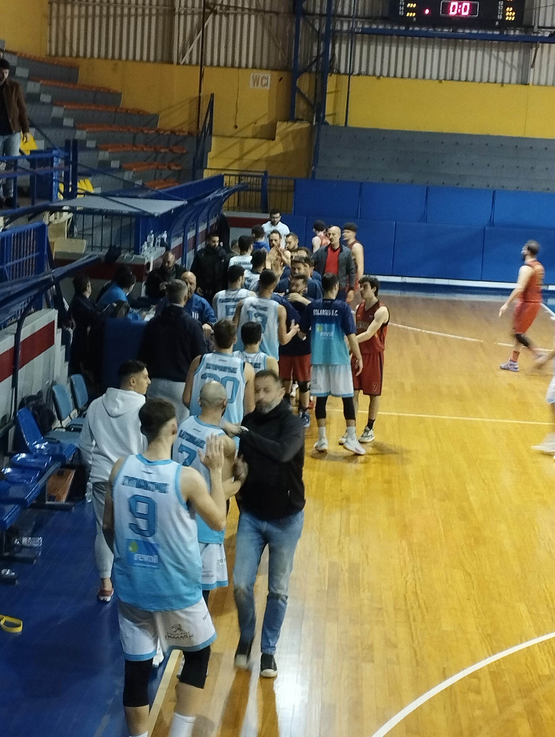 Α.Ο ΣΠΟΡΤΙΓΚ - Κ.Ο ΧΟΛΑΡΓΟΥ 76-91