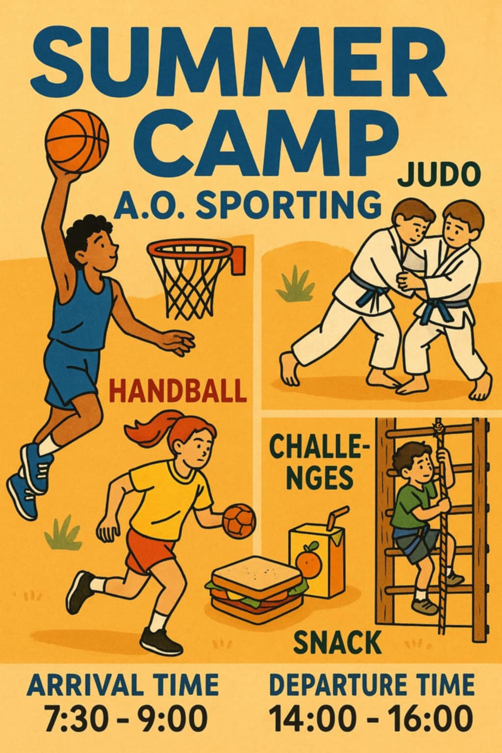 Summer camp Α.Ο Σπόρτιγκ 2025